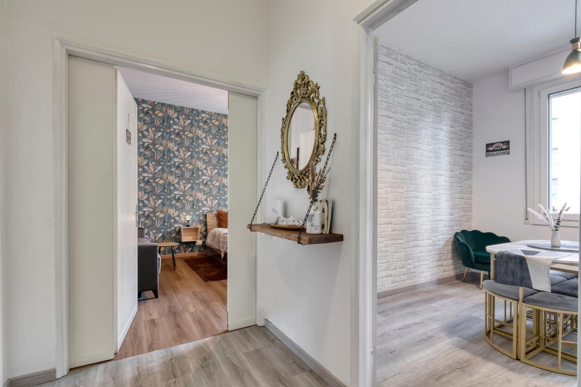 Wanderlust Rooms Bologna Fiera, Free Parking Bagian luar foto